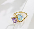 Bague Toi & Moi Iris